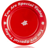 You Are Special Today Red Plate ceramic dish with gift box