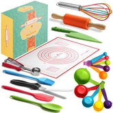 Young Chefs cooking and baking set for kids with 19 pieces
