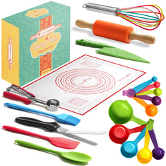Young Chefs cooking and baking set for kids with 19 pieces