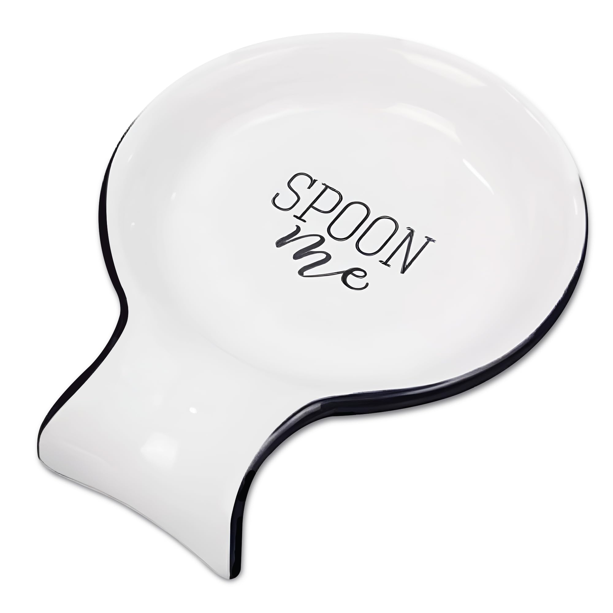 Young's Inc ceramic spoon rest on stove top