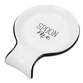 Young's Inc ceramic spoon rest on stove top