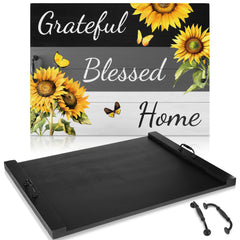 Yumoin noodle board stovetop cover pine wood 30x22 inch with handle