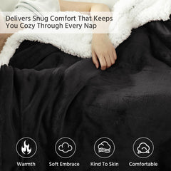Detachable controller and cord on YUSTAL heated blanket