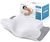 ZAMAT Adjustable Cervical Memory Foam Pillow front view