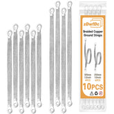 zdwfDc engine ground strap automotive copper braided 10pcs