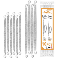 zdwfDc engine ground strap automotive copper braided 10pcs