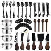 Zeeds Living charcuterie boards accessories utensils kit overview