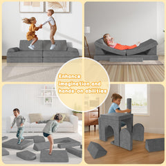 zefinot washable modular sofa cover being removed