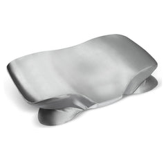 Zelimun cervical pillow satin pillowcase gray with zipper