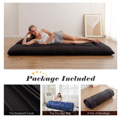 Futon mattress memory foam and polyester filling
