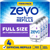 Zevo Flying Insect Trap refill cartridges packaging