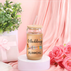 Zhehao wedding lesson planning glass cup