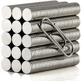 ZHYF 80pcs 8x1mm round magnet pack