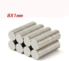 Round 8x1mm magnet by ZHYF for refrigerator