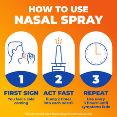 0.50 Fl Oz Zicam nasal spray bottle