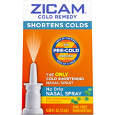 Zicam nasal spray bottle menthol and eucalyptus