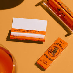 Six booklets pack of ZIG-ZAG French Orange papers