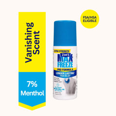Zim's Max Freeze Pro Formula Roll-On 3 Ounce container