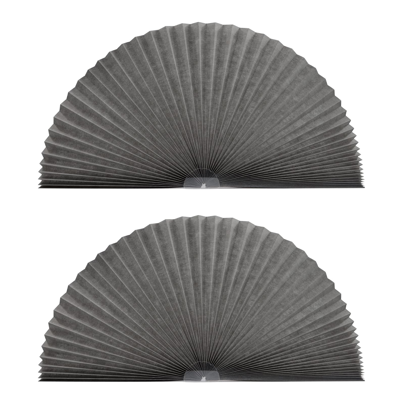 Zipcase arch window shade gray 72x36 two-pack product view