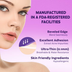 Zit stickers for face hydrocolloid patch on skin