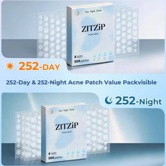 Overnight patches for ZITZIP face acne