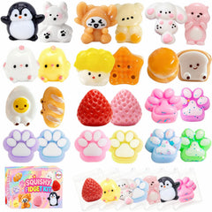 ZiZa 24Pcs squishy fun box packaging