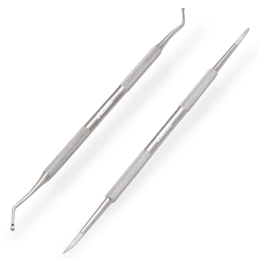 ZIZZON ingrown toenail file lifter in stainless steel