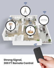 80-275V 15A wireless remote outlet for home appliances