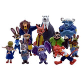 Zootopia Garage kit cake ornament 12Pcs set