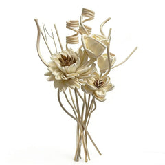 Zorbdra Reed Diffuser Flower Sticks 12 piece set with toppers