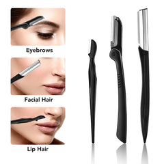 Curved eyebrow scissors for precise shaping ZTRHYOO image