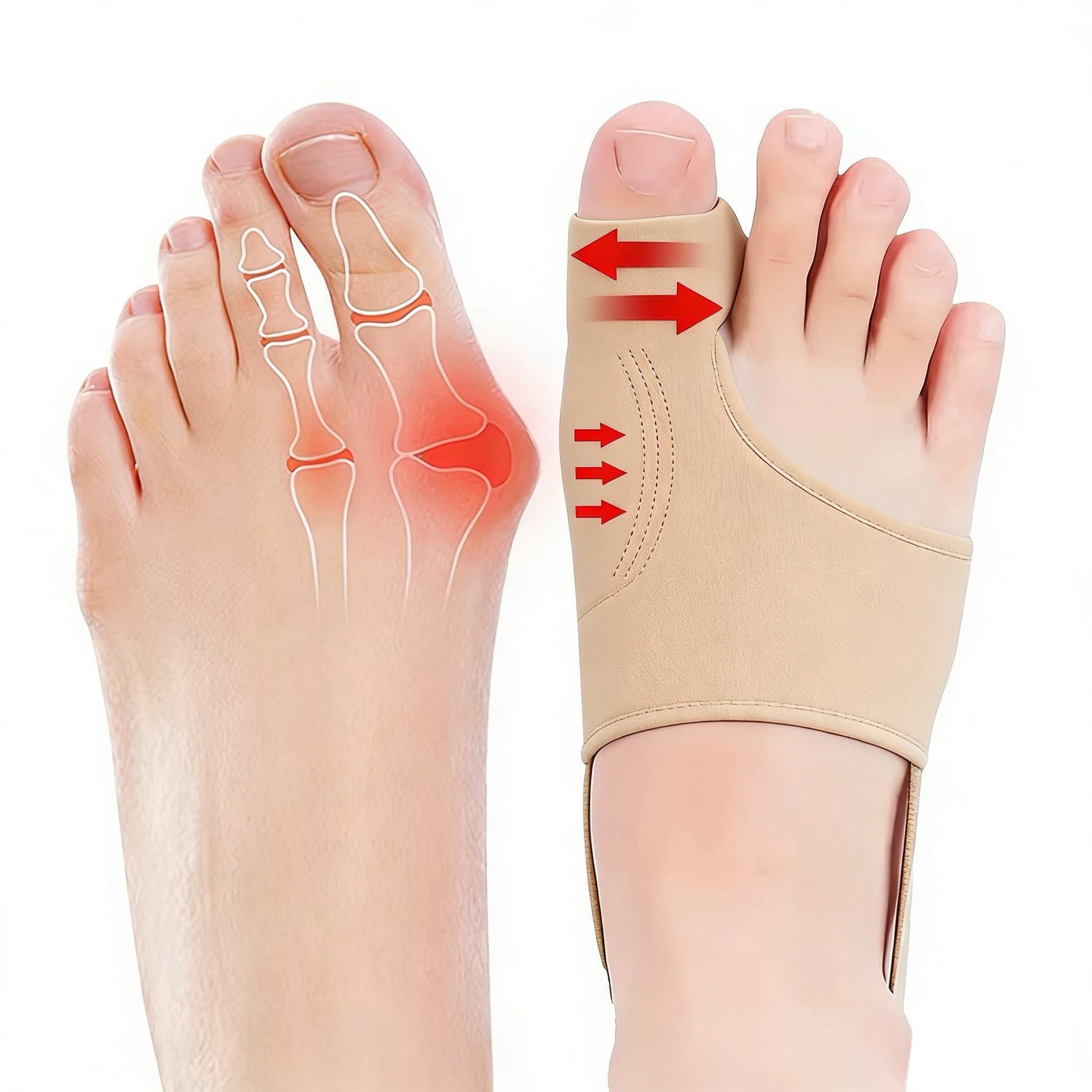 ZXCFBEA bunion corrector unisex design image