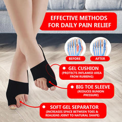 Bunion corrector adjustable straps detail