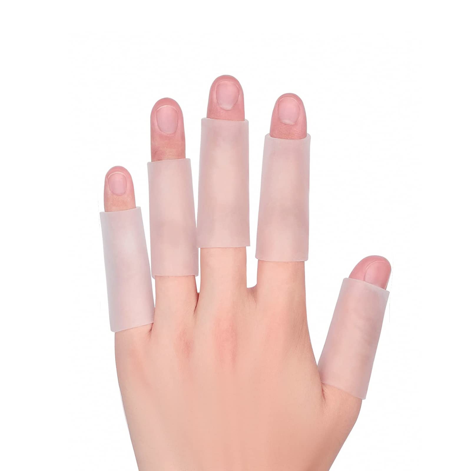 ZXFUTURE gel finger sleeve protectors 20 pcs pack