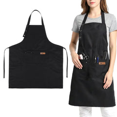 Zyghjort apron for women with pockets front view