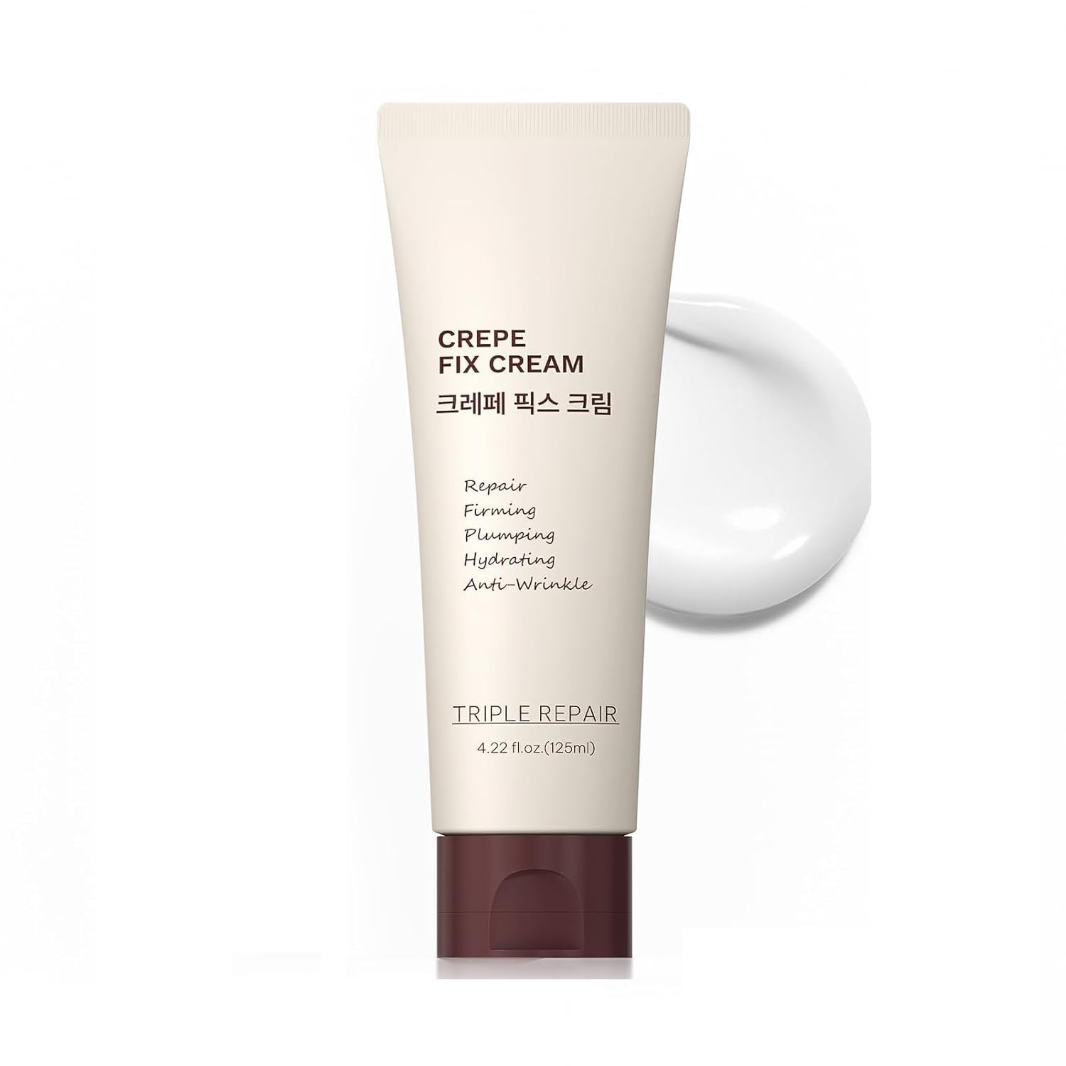 ZZILME Crepe Fix Body Cream bottle for face and body 4.21 oz