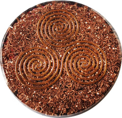 metatrons cube merkaba symbol on coaster close up