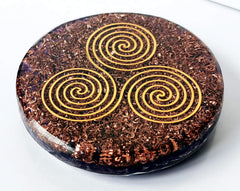 Metatron's Cube Merkaba symbol on coaster