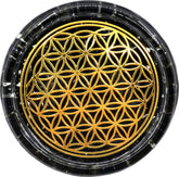 ZZYBIA Obsidian Crystals Coaster