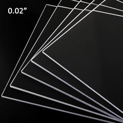 0-02 inch thick PET stencil sheet for templates