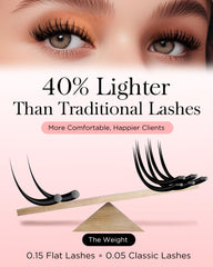 Eyelash extensions 0.15 C Curl 7-15mm assorted lengths