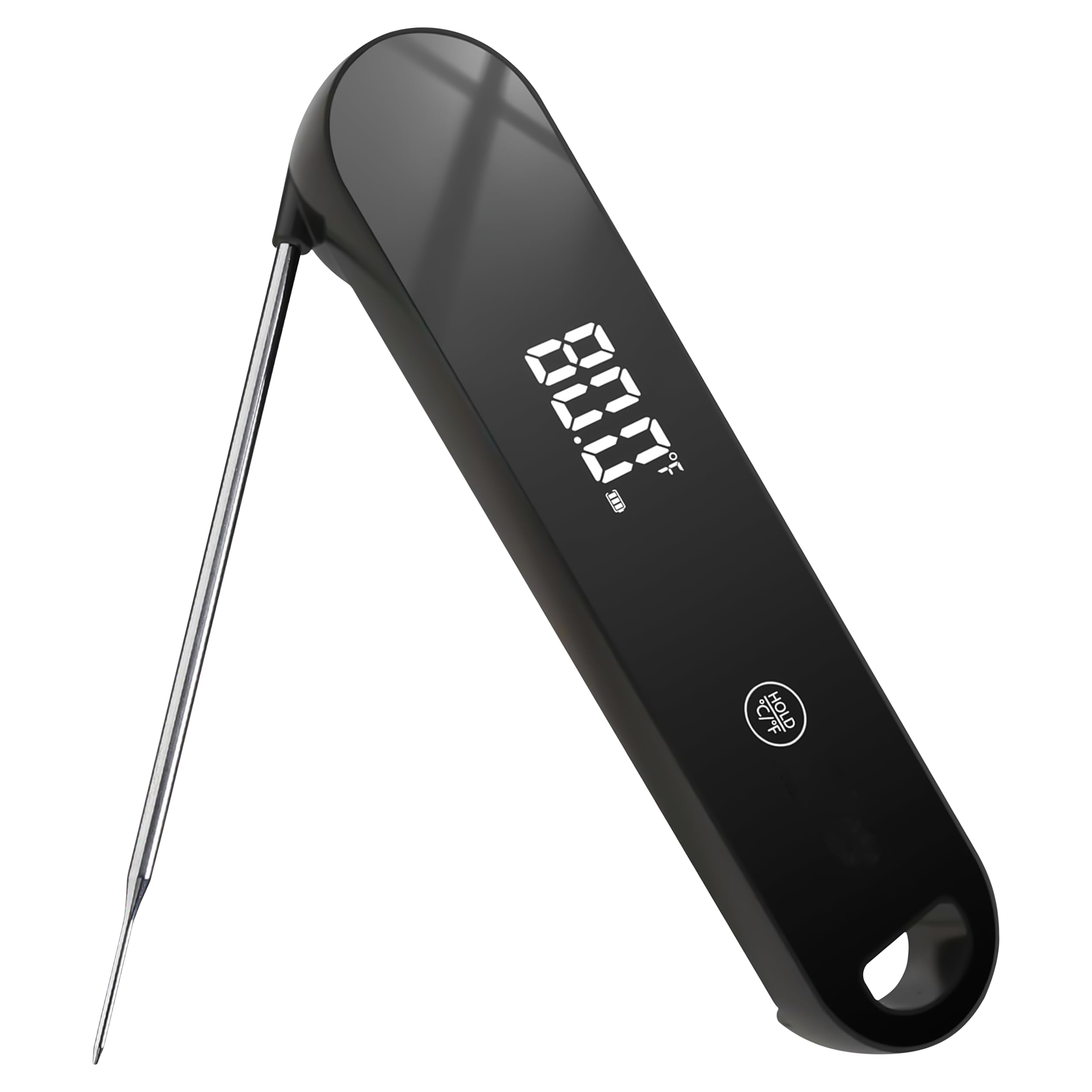 0.5 second instant read thermometer with digital display