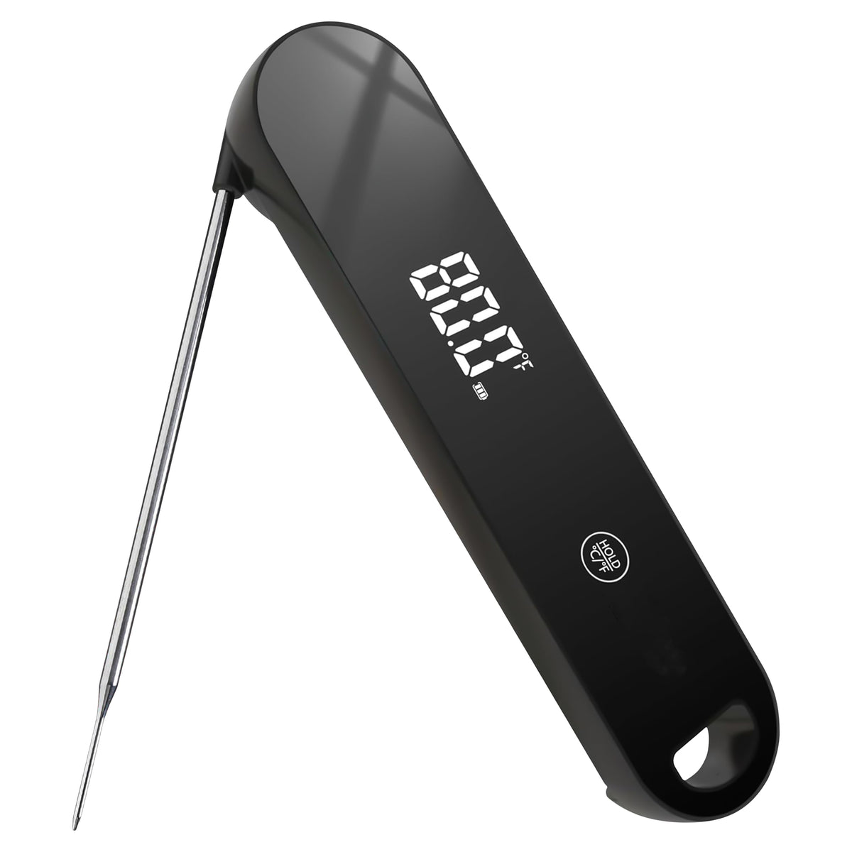 0.5 second instant read thermometer with digital display