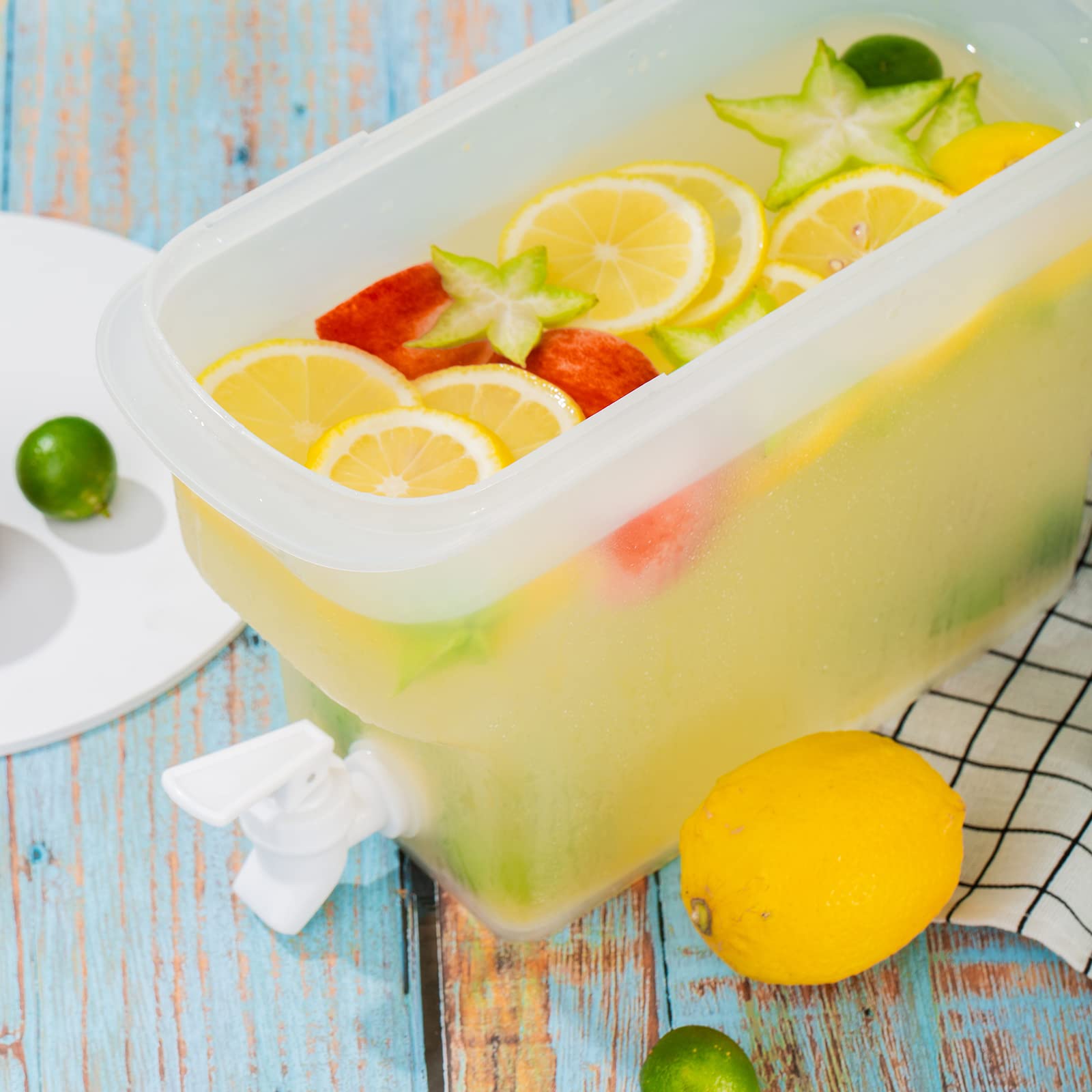 Indoor outdoor party beverage dispenser set