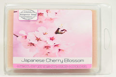 1-6-cube tart packaging Japanese Cherry Blossom wax tarts