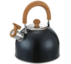 1.89 quart tea kettle purple coated stainless steel