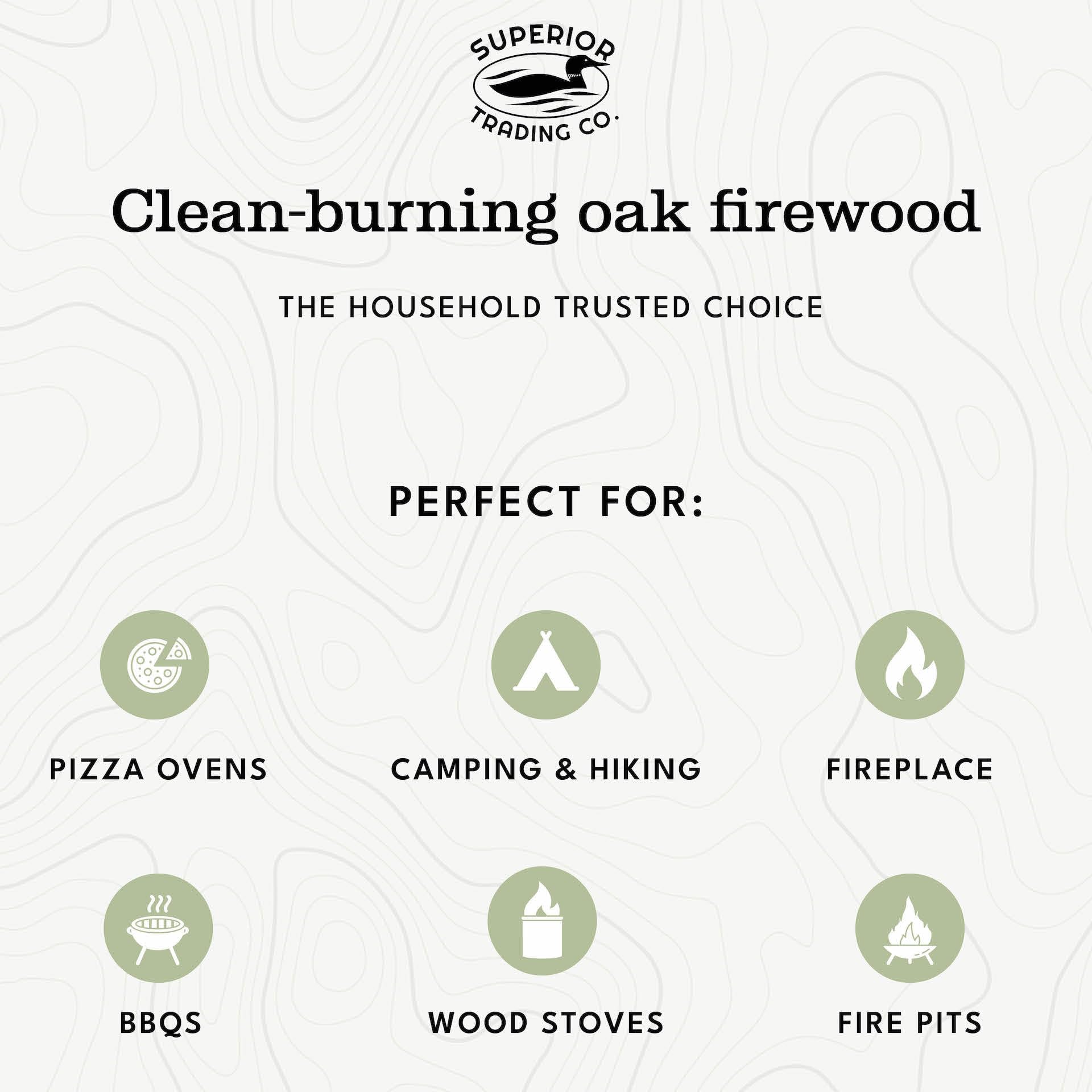 10-11 lbs oak mini fire wood pack