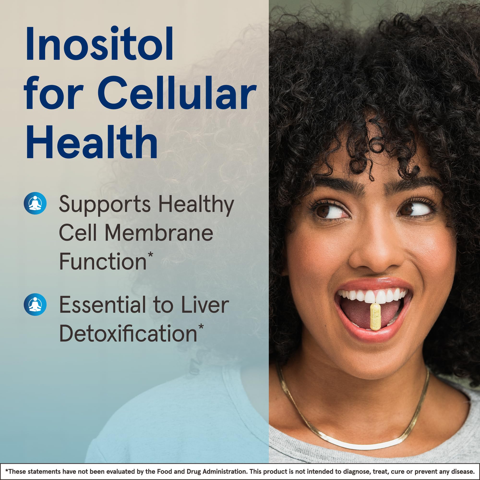 Myo-inositol supports brain liver and muscle tissues