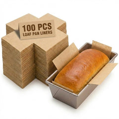 100 count loaf pan liners for 9x5 pans