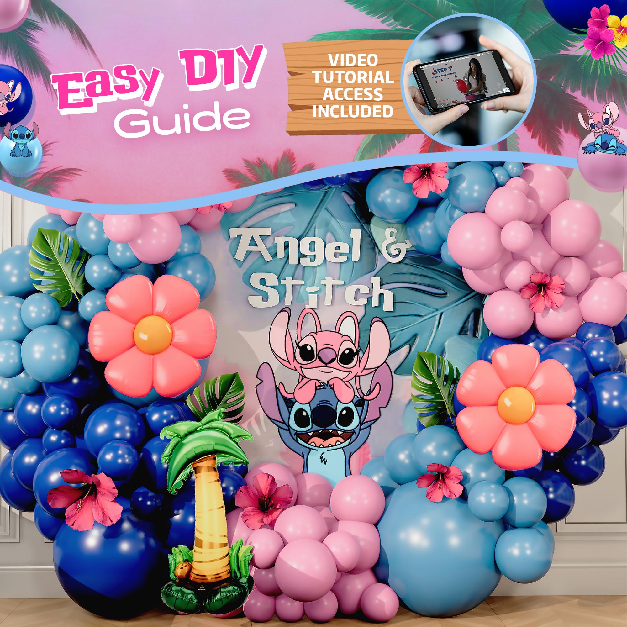 100 glue dots included for assembly